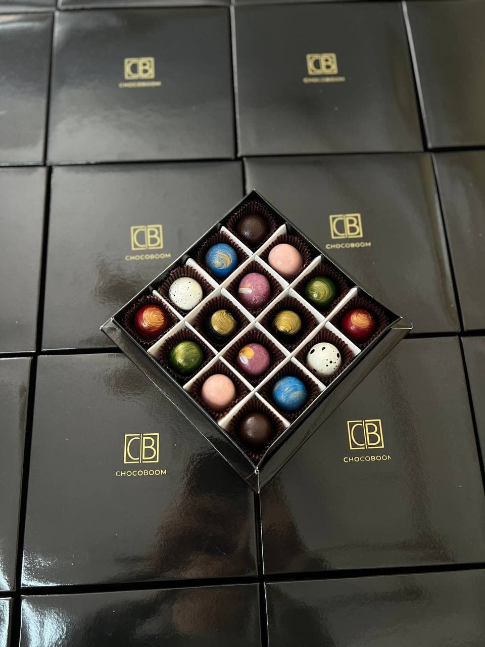 Boîte Bonbons Chocolat 16 pcs