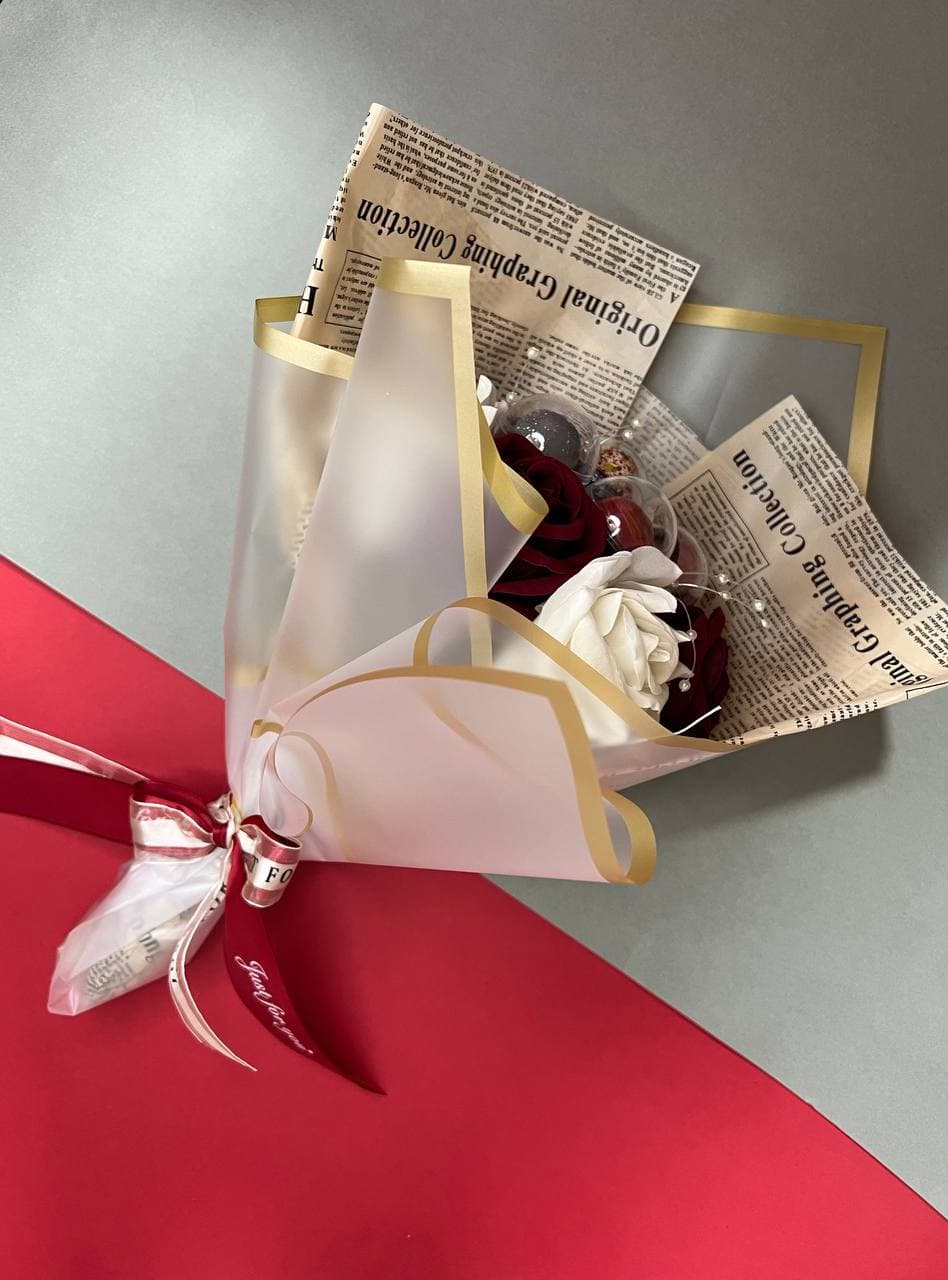 Bouquet de Fleurs et Chocolat