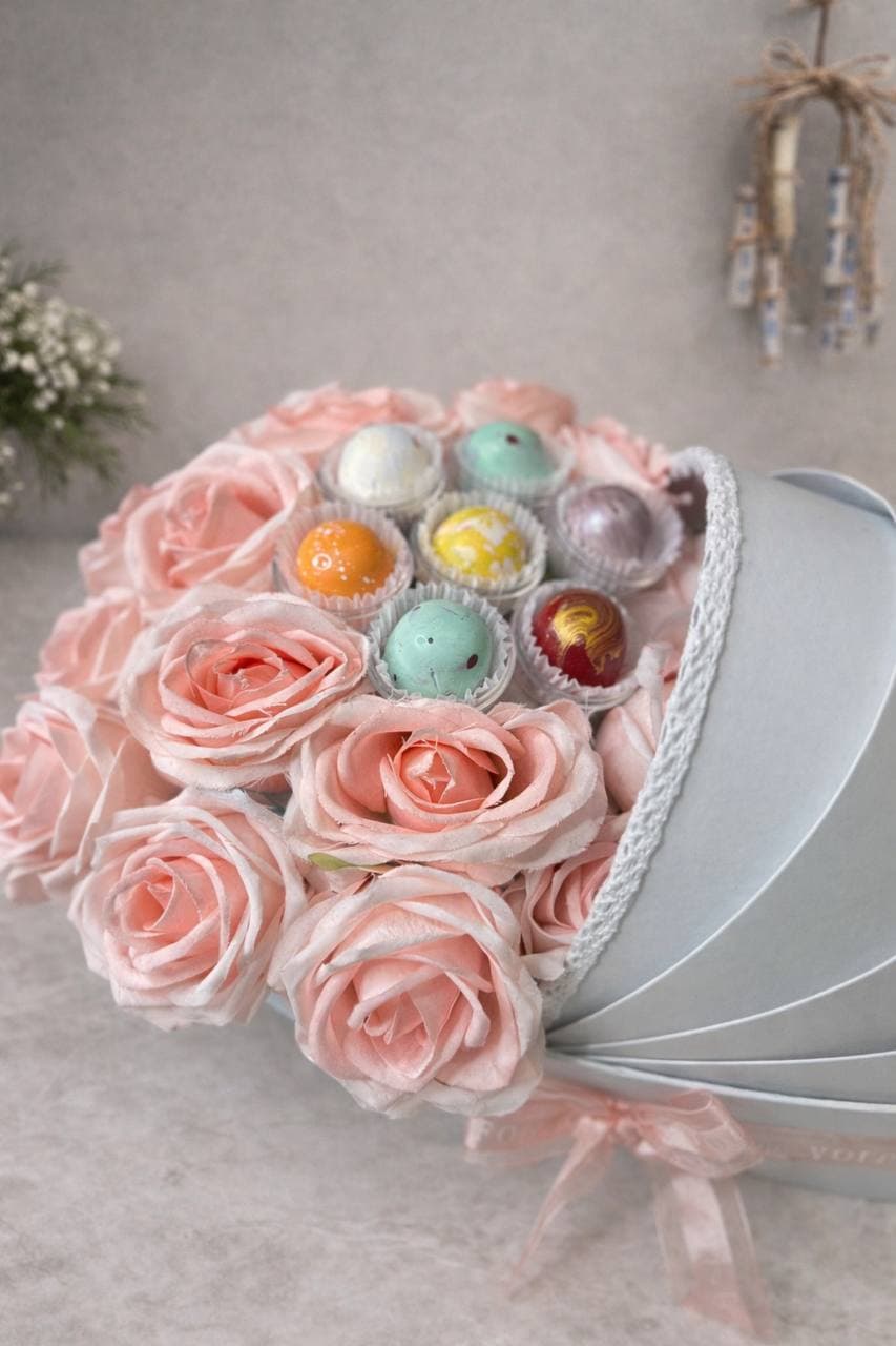 Coffret Floral Naissance Fille - 3