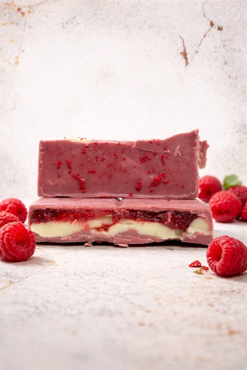 Tablette Framboise Chocolat Ruby - 2